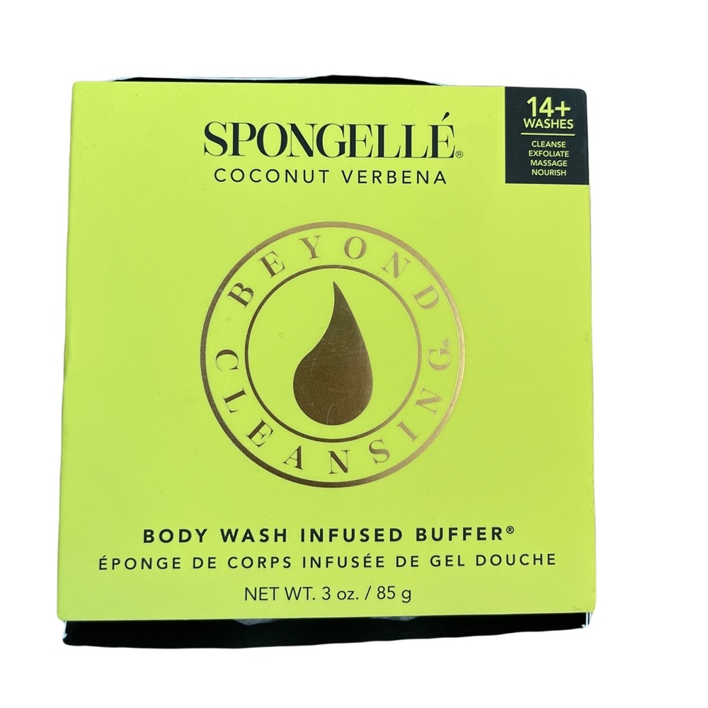 Spongelle coconut verbena body buffer